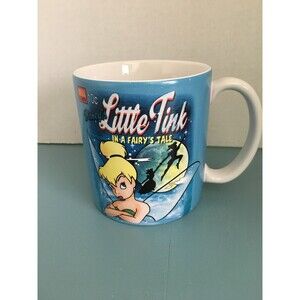 Disney Store Little Tink Tinker bell Large Coffee Mug Cup Fairies Fairy